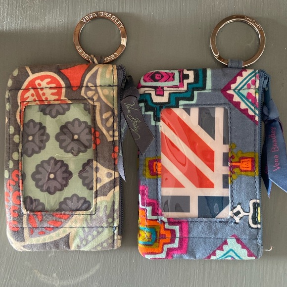 Vera Bradley Handbags - FREE with purchase $15+ or 🌺4/$15🌺 Bundle of 2 Vera Bradley key chain wallets